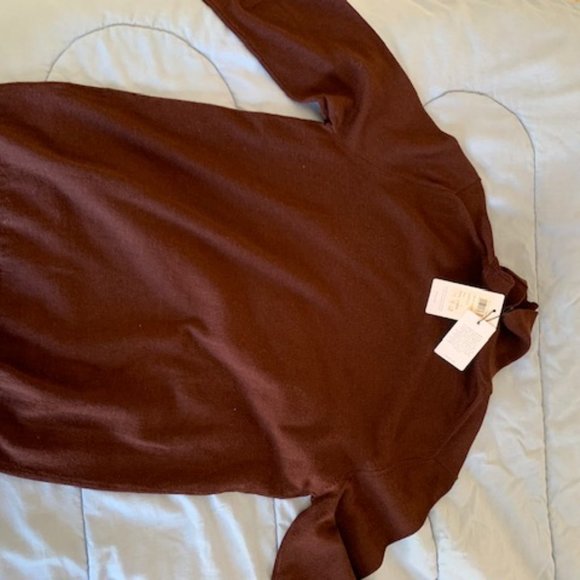 Reiss Maroon Turtleneck Wool Sweater (BRAND NEW) - - Picture 3 of 3